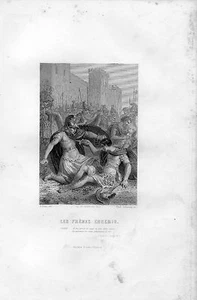 THEATRE DE RACINE 1860 / Les Frères ennemis - Picture 1 of 1