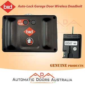 B&D Auto-Lock Garage Door Wireless Deadbolt - Picture 1 of 2