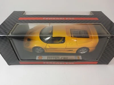 Maisto Ferrari F50 hard top yellow 1995 1/18 90159 - Immagine 1 di 3