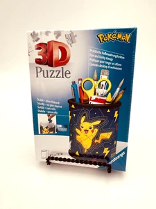 Pokemon 3D Puzzle Pencil Holder Ravensburger 11257 54 Pc 3D Jigsaw Puzzle NEW - Picture 1 of 6