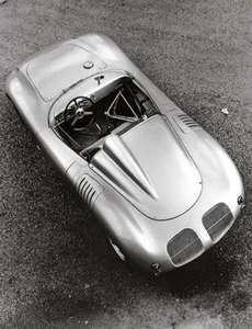 Porsche 718 RSK Spyder 1959 - imán fotográfico promocional - Imagen 1 de 2
