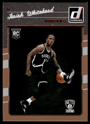 2016-17 Donruss #184 Isaiah Whitehead    Brooklyn Nets - Image 1 of 2