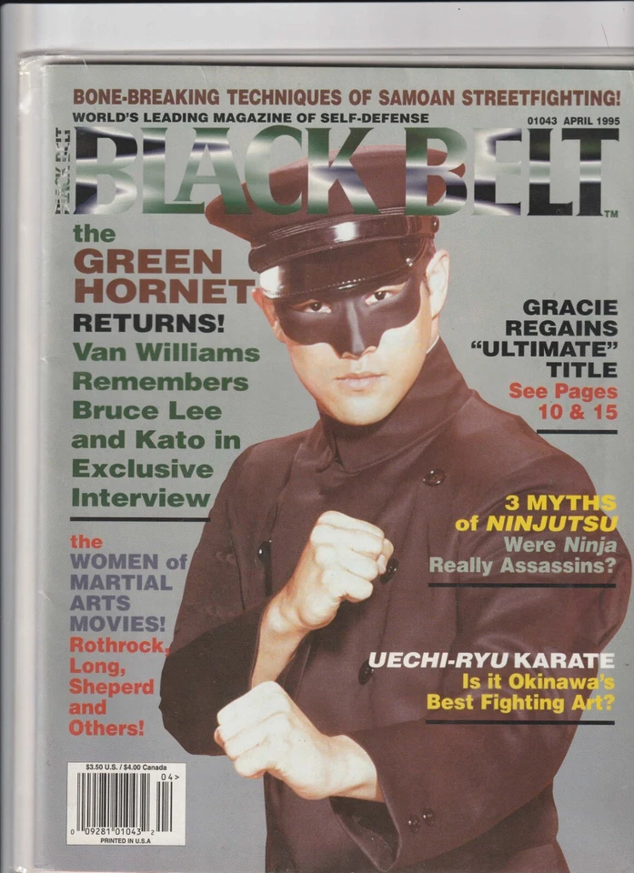 Black Belt Magazine, April 1995;Bruce Lee; Jeet Kune Do;  FN Foto 1 de 1