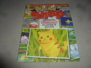 POKEMON SNAP GUIDE OFFICIAL NINTENDO PLAYERS GUIDE POWER N64 1999 STRATEGY BOOK - Picture 1 of 3