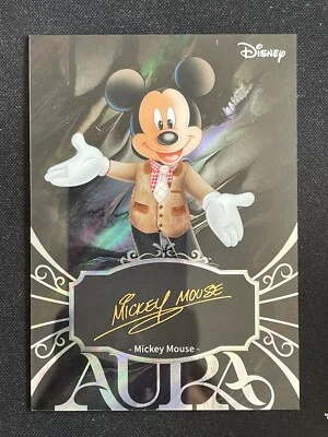 Mickey Mouse 2025 Kakawow Aura Disney Signature Black 34/75 #AD-IAI-01 - Image 1 of 2