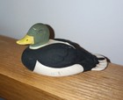 Vintage Highbank Porcelain  Lochgilphead, Scotland Duck Mallard Bisque Figurine 