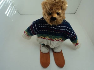 Oso de peluche 92 Anna Mae Enck de Encks Country Crafts en ESQUÍ NUEVO EN SU TIPO - Imagen 1 de 12