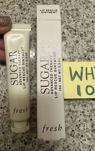FRESH SUGAR Advanced Therapy Lip Rescue Ointment CLEAR .5oz/15g FULL SZ SEAL $28 - Picture 1 of 24