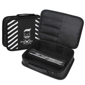 Barber Carrying Case Stylist Tool Storage Bag For Clippers Scissor Trimmer Kit - Picture 1 of 7