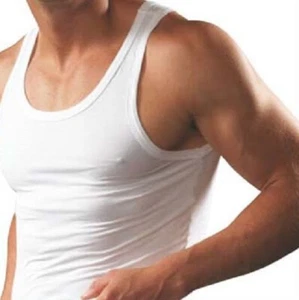 2er Packung THE BAKIS Herren Unterhemd Achselhemd Feinripp 100% Bio-Baumwolle - Bild 1 von 2