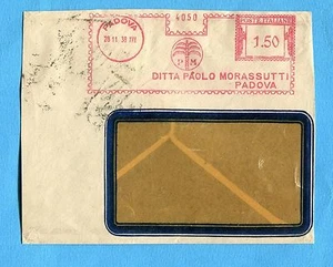 1938 PADOVA - DITTA PAOLO MORASSUTI ... £.1,50 - tariffa 3 PORTI (256102) - Imagen 1 de 1