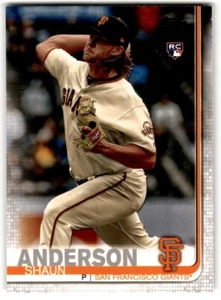 2019 Topps Shaun Anderson Rookie #US142 San Francisco Giants - Picture 1 of 2
