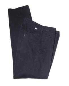 Levi's Chinos Pants Navy Blue Flat Front Tapered Fit Men's Size 32 X 31 - Picture 1 of 2