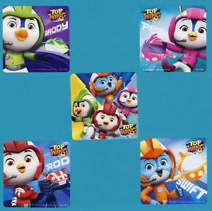 15 Top Wing Large Stickers - Party Favors - Brody, Penny, Rod, Swift - Picture 1 of 1