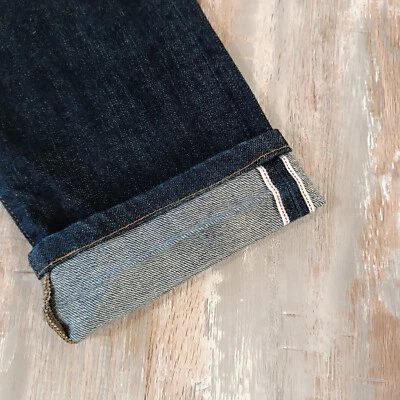 Baldwin Selvedge Jeans size 30x 29 Slim Mens Denim USA Button Fly - Image 1 of 4