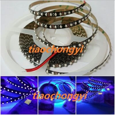 395nm LED light Strip 3528 SMD 120leds/m Ultraviolet UV IP30 Non-Waterproof 5M - Image 1 of 4