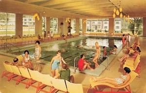 Resort "The Pines", So. PC cromada vintage Fallsburg, Nueva York - Imagen 1 de 2