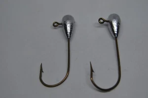 1/8 Tube Jig Heads 2/0 oder 3/0 Adler Krallenhaken 25er-Pack Bass Walleye - Bild 1 von 1