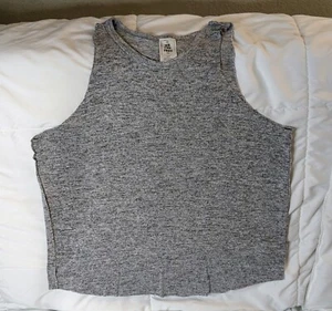 We The Free Damen Gr. Medium gemütlichstes Swing-Top sichtbarer Saum grau Tanktop - Bild 1 von 7