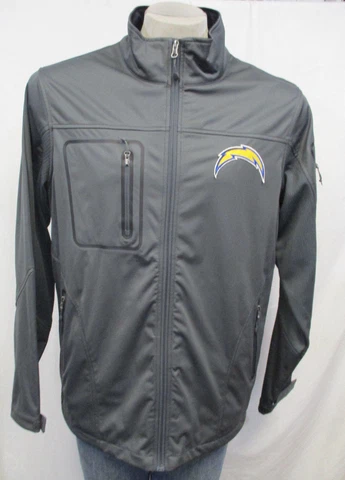 Los Angeles Chargers NFL Men's Large Gray Therma Base Jacket Cover