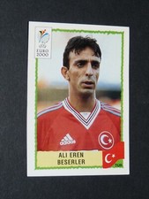 #148 ALI EREN BESERLER TURKEY TÛRKIYE PANINI FOOTBALL UEFA EURO 2000