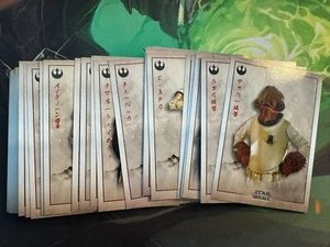 2025 Topps Star Wars Meiyo scegli la tua carta base Alleanza Ribelle Base - Foto 1 di 1