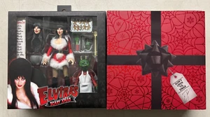 Neca Elvira Very Scary Xmas 8" Figure Cassandra Peterson Mistress of the Dark - Picture 1 of 10