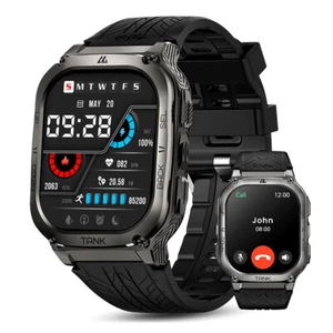 2024 KOSPET TANK M3 Smart Watch For Men Smart Watches Women 480mAh Long Battery - Picture 1 of 17