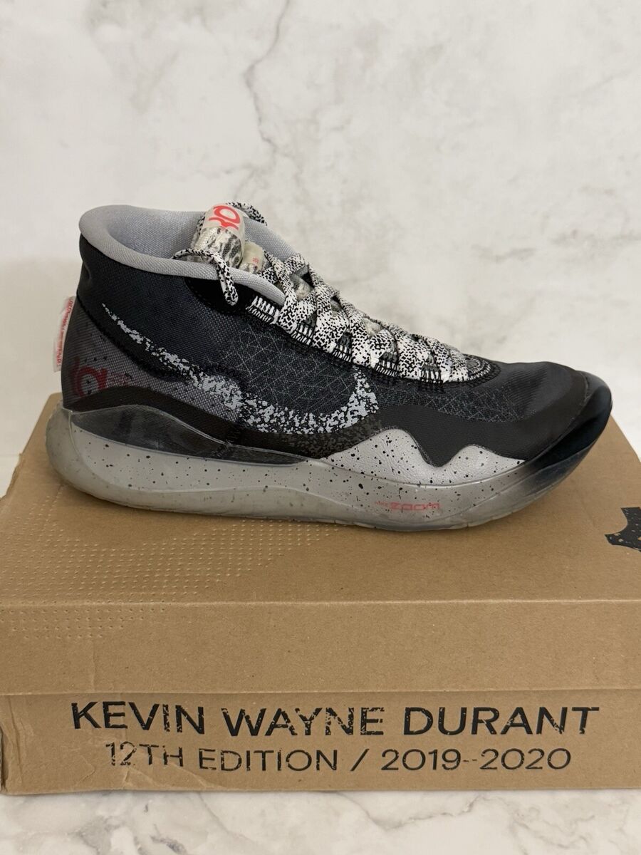 Nike Zoom KD 12 Black Cement for Sale | Authenticity Nike Zoom KD 12 Black Cement for Sale | Authenticity