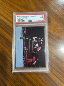 1999 Comic Images WWF SmackDown! Chromium C3 X-PAC/KANE PSA 9 MINT - Picture 1 of 2