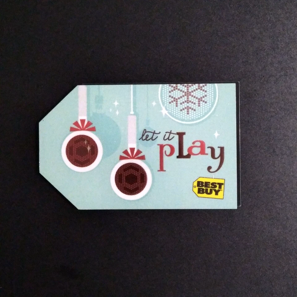Best Buy Let it Play NEW 2014 COLLECTIBLE GIFT CARD $0 #3332 - Image 1 of 1