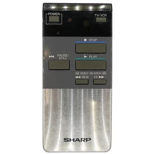 Sharp RRMCG0119GESA telecomando videoregistratore originale di fabbrica per Sharp VS6846, VC683, VC686 - Foto 1 di 6