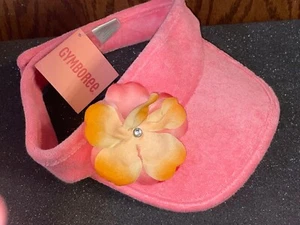 NEW Gymboree Girl's SWIM LINE Sun Visor / Hat & Bow - SIZE 5-6-7 - NEW WITH TAGS - Picture 1 of 6