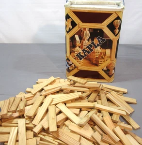 Kapla 201 Wood Blocks/Planks Building/Stacking Toy - Picture 1 of 12