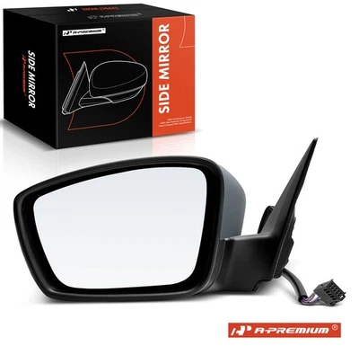 Lado izquierdo del conductor A-Premium negro con espejo retrovisor térmico eléctrico para Volkswagen Beetle Foto 1 de 4