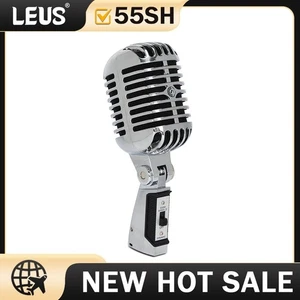 Professional Dynamic Vintage Classic Mic Old Retro Style Metal Grill Microphone - Picture 1 of 7