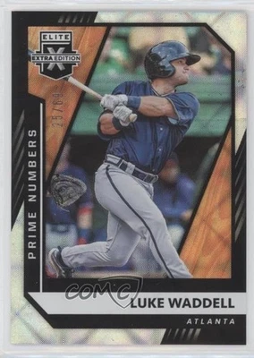 2021 Panini Elite Extra Edition Prime Numbers B /69 Luke Waddell #157 - Image 1 of 2