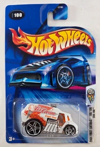 2004 HOT WHEELS FIRST EDITIONS COOL- ONE ICE CREAM TRUCK WHITE 100/100 - Picture 1 of 7