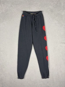 Aviator Nation Jogginghose Damen XS anthrazit grau Herzstich Lounge Jogger - Bild 1 von 10