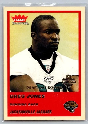 2004 Fleer Tradition Draft Day Rookie Greg Jones 345 /375 - Image 1 of 2