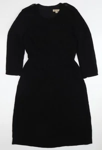Burberry Women's Black Long Sleeve Dress - Picture 1 of 12