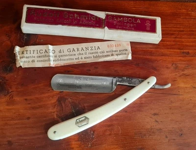 Straight Razor Rudolf Schmitt 205 Bambola Solingen Ltd Edition  - Immagine 1 di 4