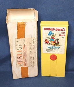 Vintage Fisher Price Viewer Cartridge Tape Disney 467 DONALD DUCK TOY TRAIN  NIB - Picture 1 of 10