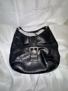Michael Kors Hobo Handtasche schwarz Pebbled - Bild 1 von 8