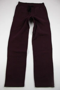 Mens Medium Lululemon sweatpants maroon drawstring thick - Picture 1 of 6