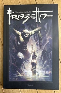 The Fantastic Worlds of Frazetta Vol 1 Hardcover Graphic Novel - Picture 1 of 9