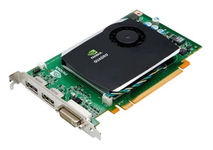 NVIDIA Quadro FX580 512MB GDDR3 Video Graphics Card DP DVI PCI Express x 16 - Picture 1 of 5