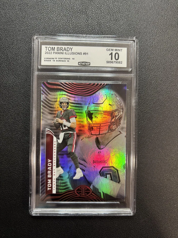 Tom Brady 2022 Panini Illusions CCG 10 - Image 1 of 2