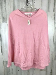 Max Studio Damen Rosa Wolle Cape Pullover Schal One Size Neu mit Etikett - Bild 1 von 4