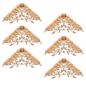 6 Pcs Zubehör Für Gepäckbeschläge Handtaschenzubehör Machen Kantenschutz - Bild 1 von 12